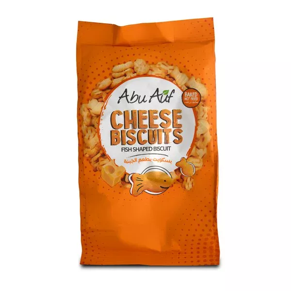 Cheese Biscuits Fish Shaped 