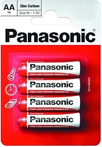 PANASONIC ZINC CARBON AA BATTERY (4 Pack - Bulk Options Available)
