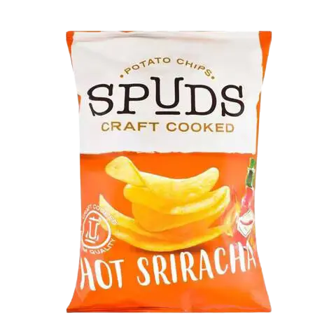 SPUDS Potato Chips (Box of 30 Packs - 40g Per Pack) 9 Flavours - Past Sell By Date
