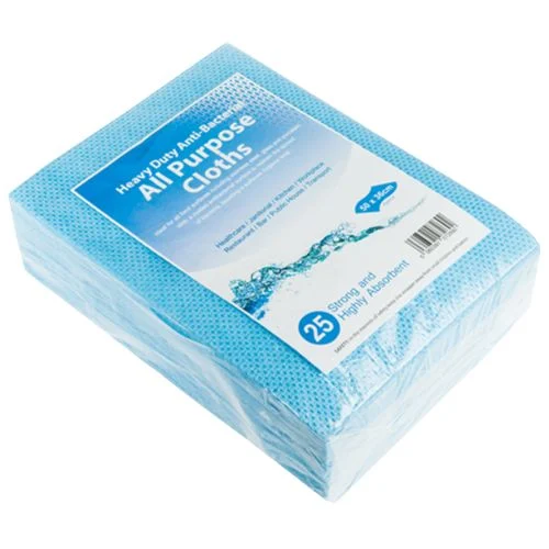 All Purpose Cloths - Red or Blue (Pack of 25)