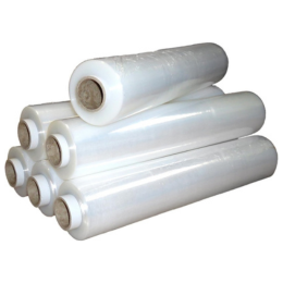 Shrink Wrap 400mm x 300mtr 17mu rolls pack of 6  FLUSH CORE [55346]