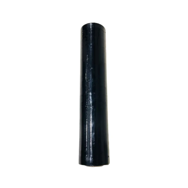6 x BLACK hand pallet wrap stretch rolls 500mm x 250m - 23mu