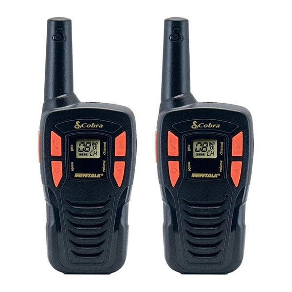 Cobra AM245 Rugged Two-Way Radio/Walkie Talkie 2 pcs - Black