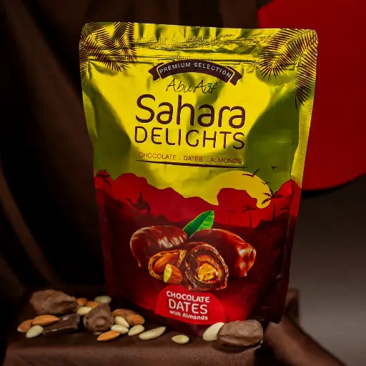 Sahara Dates With Chocolate & Almonds
