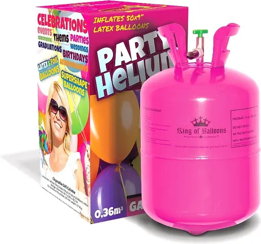 King of Balloons Helium Gas Canister