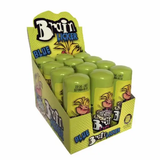 Brain Licker 60ml Case Of 12 Sour Rolling Candy